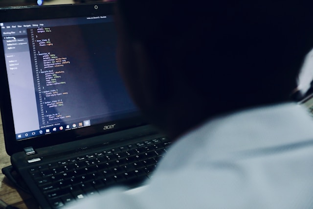 Абстрактная IT-иллюстрация